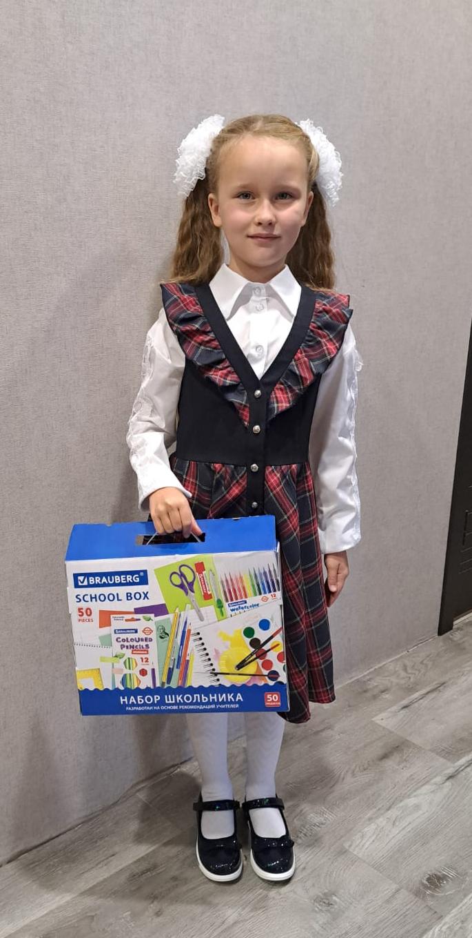 Подарки первоклашкам наших сотрудников!