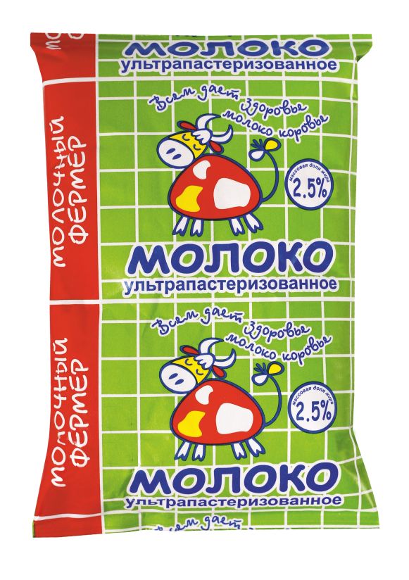 Молоко ультрапастеризованное 2,5% «Молочный фермер»