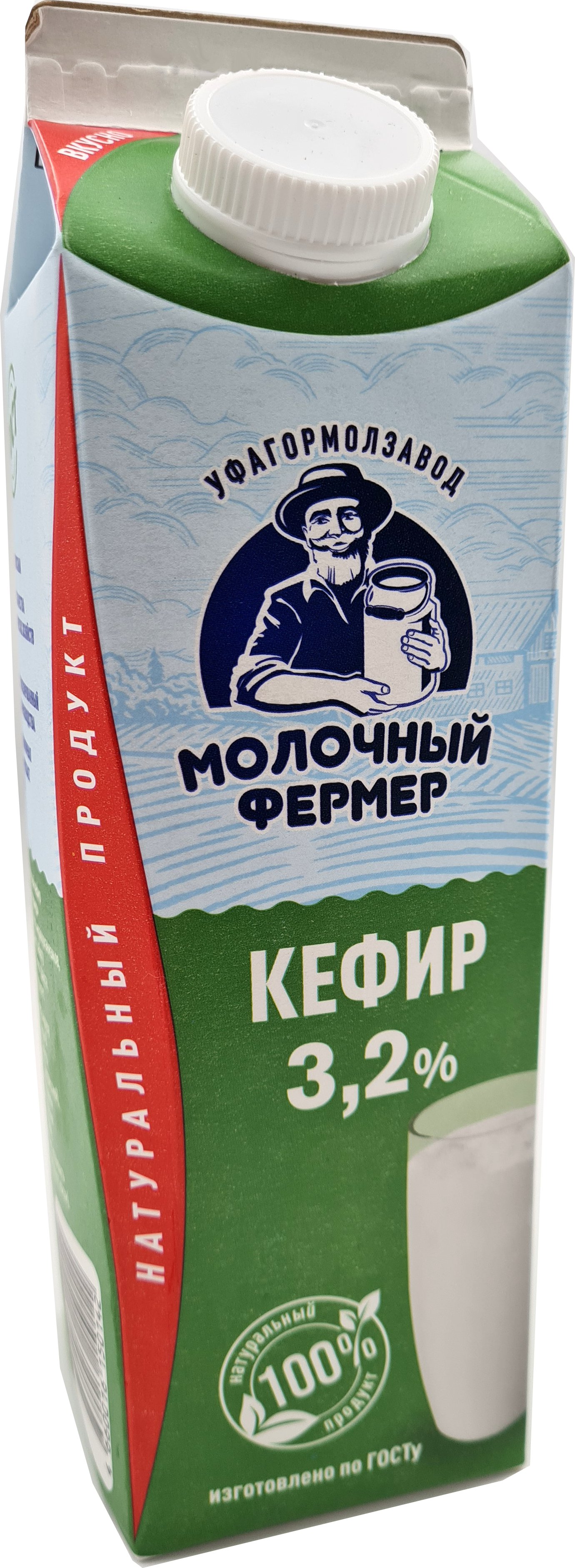 Кефир 3,2% «Молочный фермер» 950г