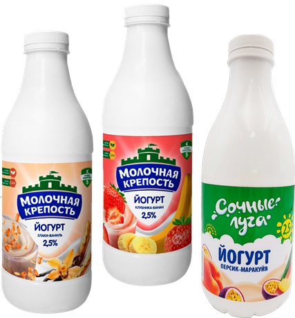 Встречайте новинки - йогурты 900г